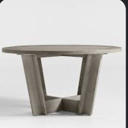Crate And barrel 54” Eaves Dining Table