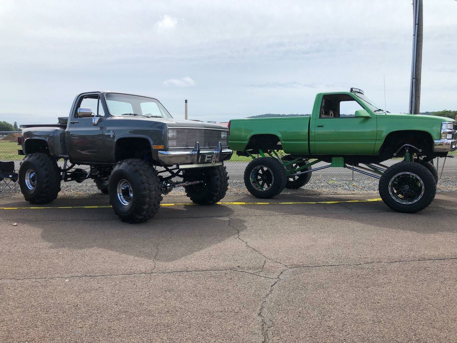 92 chevy Silverado custom lift