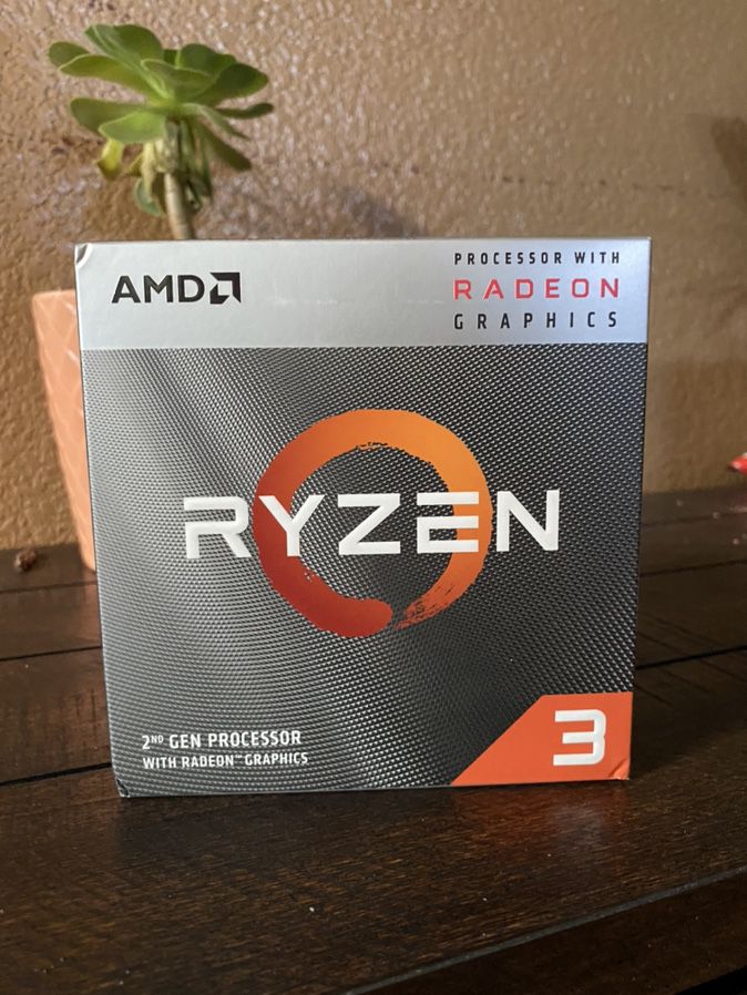 Ryzen 3 3200g with Radeon Vega 8 graphics (sealed) cpu