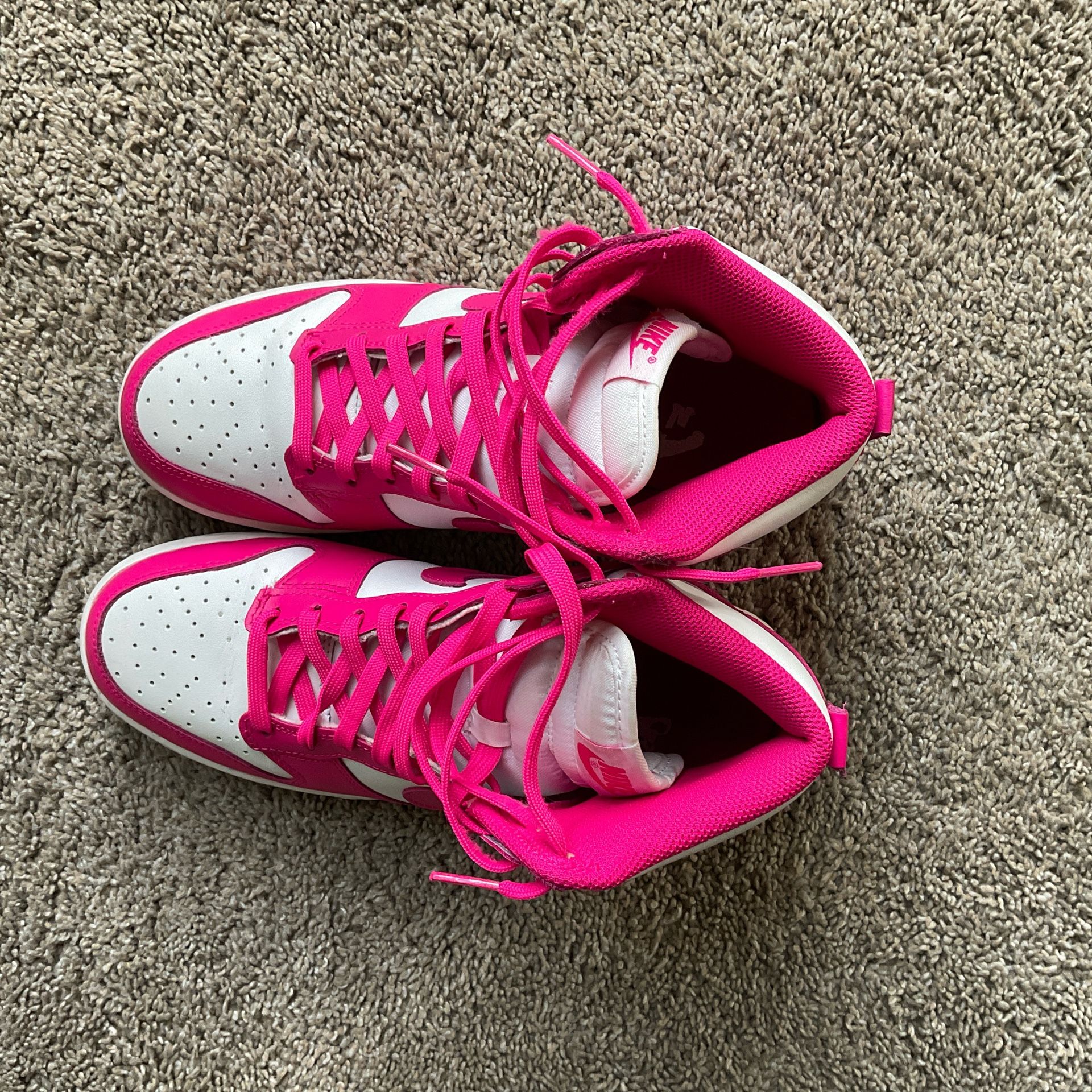 Pink Nike High Tops