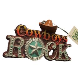 Cowboys Ornament