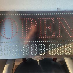 LED Lighting Open Sign 