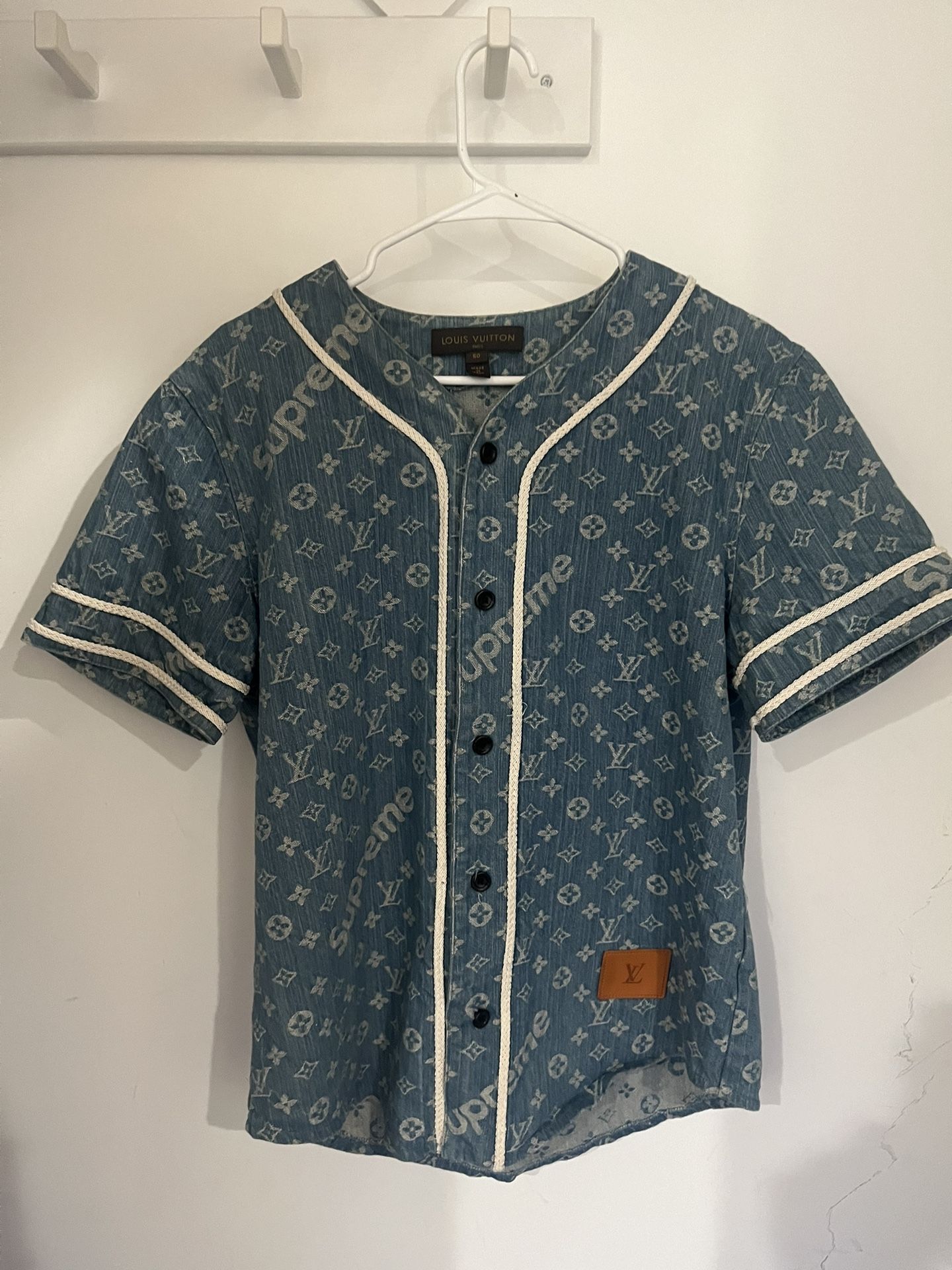 Supreme X Louis Vuitton Baseball Jersey