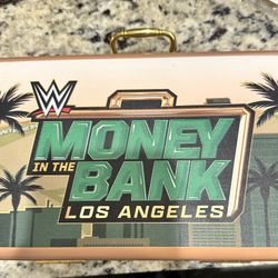 WWE Money In The Bank Mini title *limited Edition * 