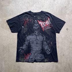 Tapout MPS Skeleton AOP Black Graphic T Shirt