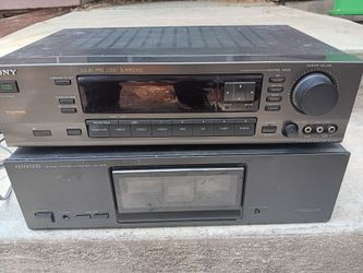 RARE Kenwood KM-209 Stereo Amplifier 300W Sony TA-E741 AV Control Amplifier