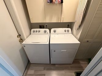 Used washer/dryer