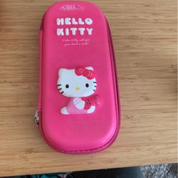 Used Hello Kitty Pencil Box