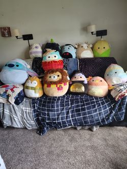 12 new with attached tags squishmolo lot number two