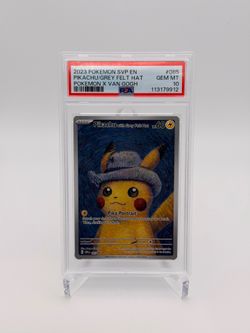 Pikachu with Grey Felt Hat 085