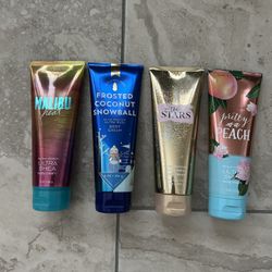 Bath And Body Works Body Cream Set