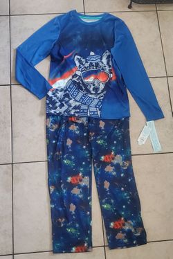 New Boys Pajamas Set. Size Large 12/14