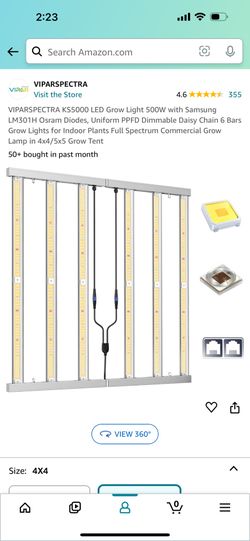 Used Viparspectra 4x4 LED Grow Light