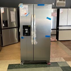 New Whirlpool Stainless Steel Refrigerator 
