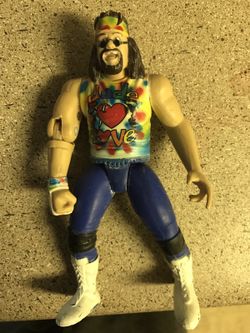 WWF DUDE LOVE ACTION FIGURE