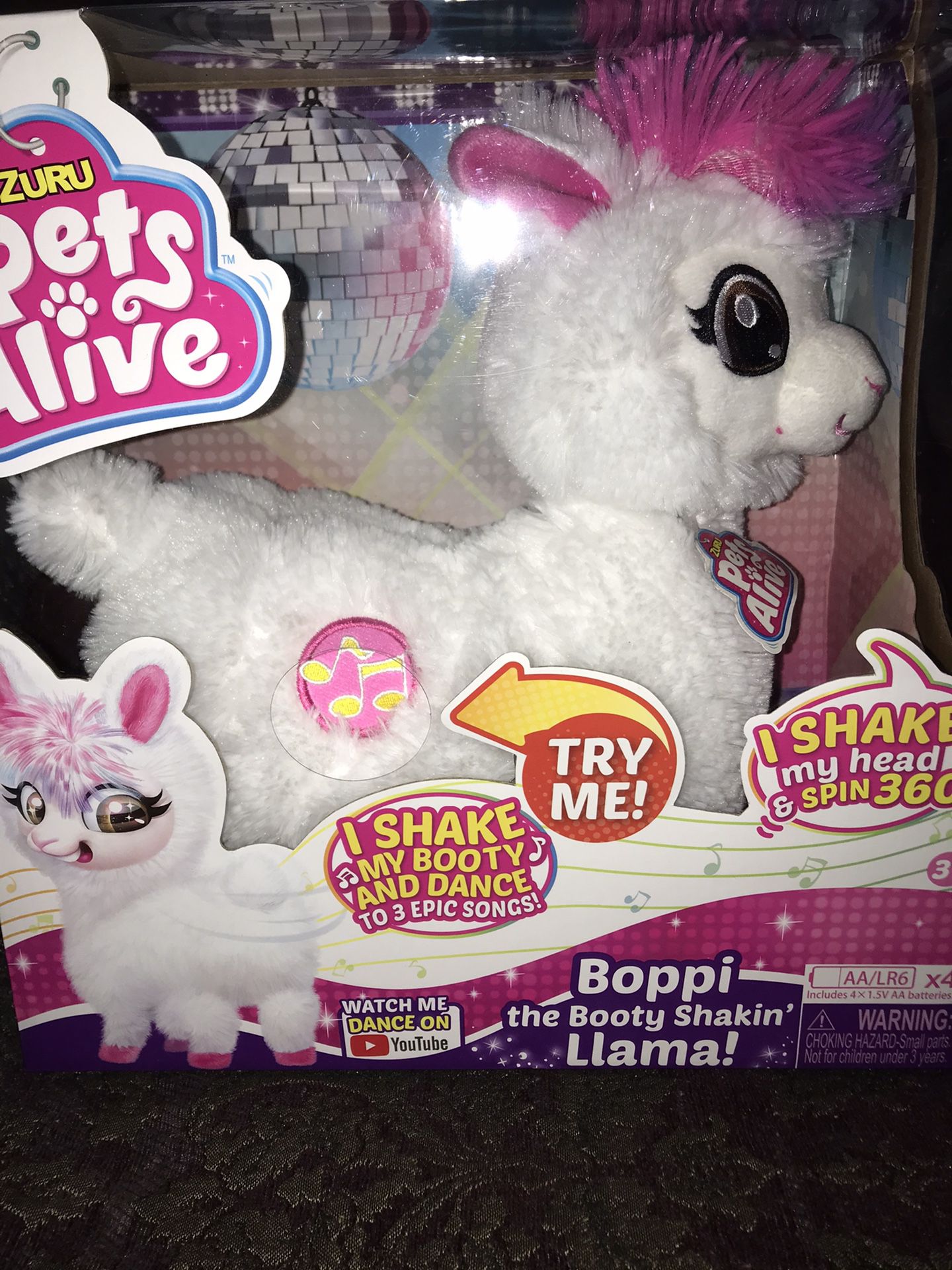 Pets Alive Bonnie The Booty Shakin Llama - New