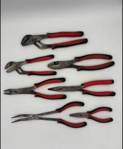 🔥 Vector Tools 7-Piece Pliers Set – Assorted Automotive & Mechanics Pliers