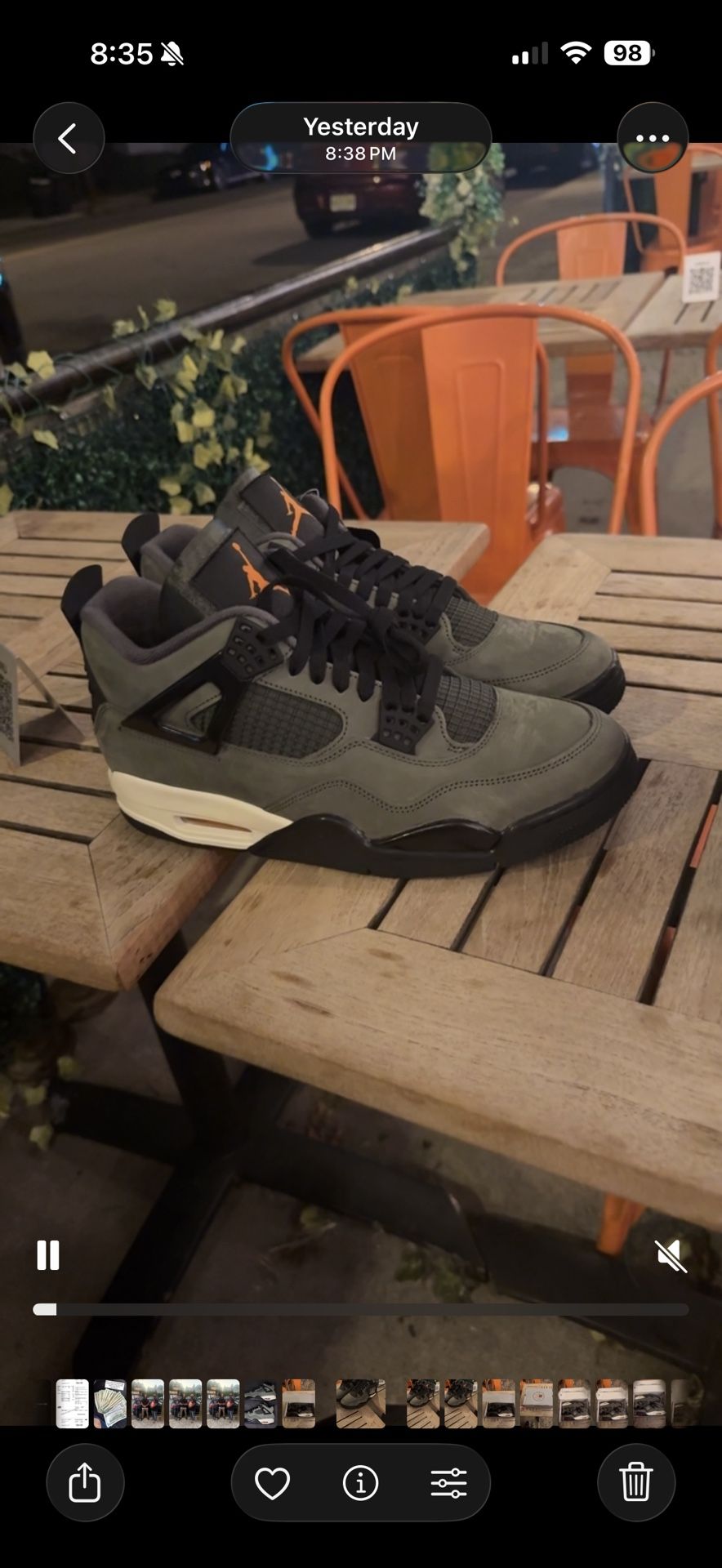 Jordan Undefeated 4’s