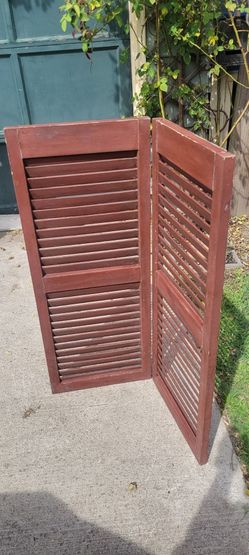 Single Folding Window Shutter