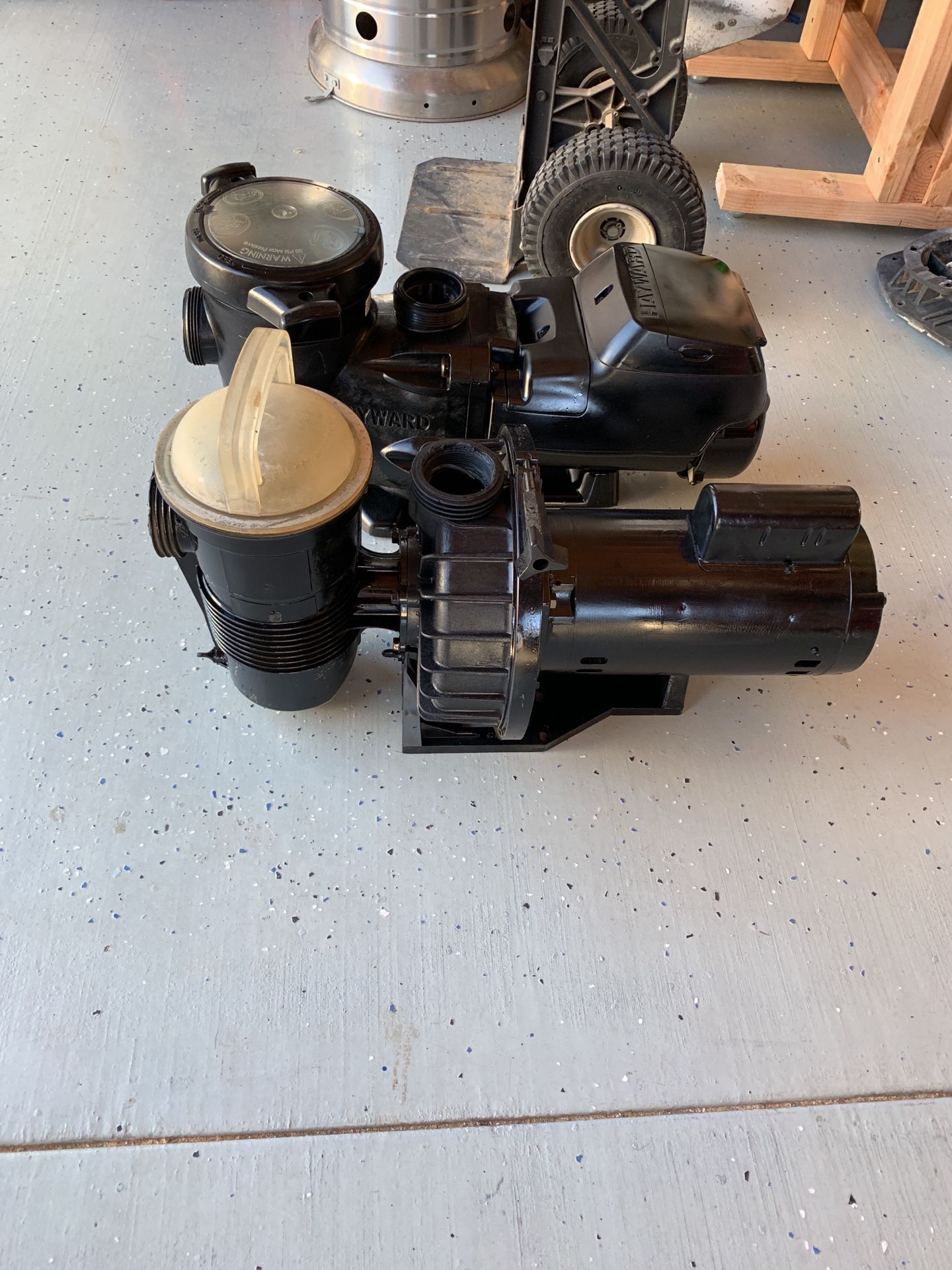 2 hp Challanger swimming pool pump fully reconditioned