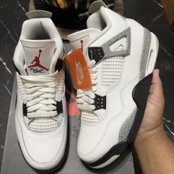 Jordan 4 White Cement *Brand New* *Size 10.5*
