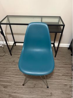 Teal Dining Chairs (x2)