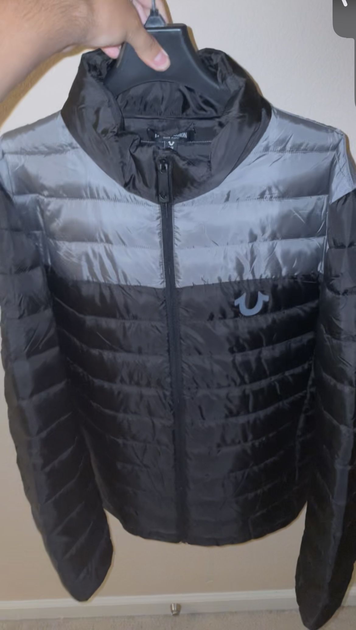 Two Tone True Religion Puffer Jacket