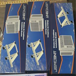 Jeacent Window AC Bracket No Drill Air Conditioner Support to 200lbs