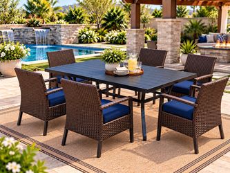 new outdoor tableset