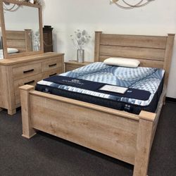 New complete bedroom sets+FREE mattress and box spring- Finance available.  