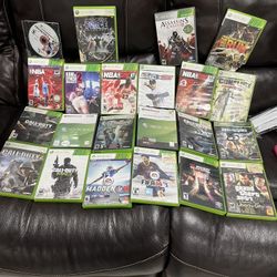 Xbox 360 Video Games 