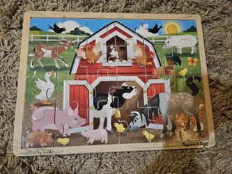 Melissa & Doug Farm Animal Puzzle