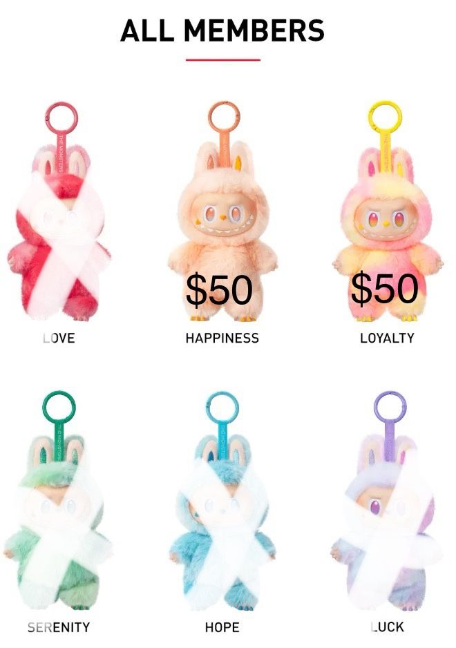 Labubu Big Into Energy Blind Box Pendants Authentic Popmart