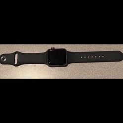Apple Watch Series 3 GPS Space Grey - 38mm - Black Sport Band