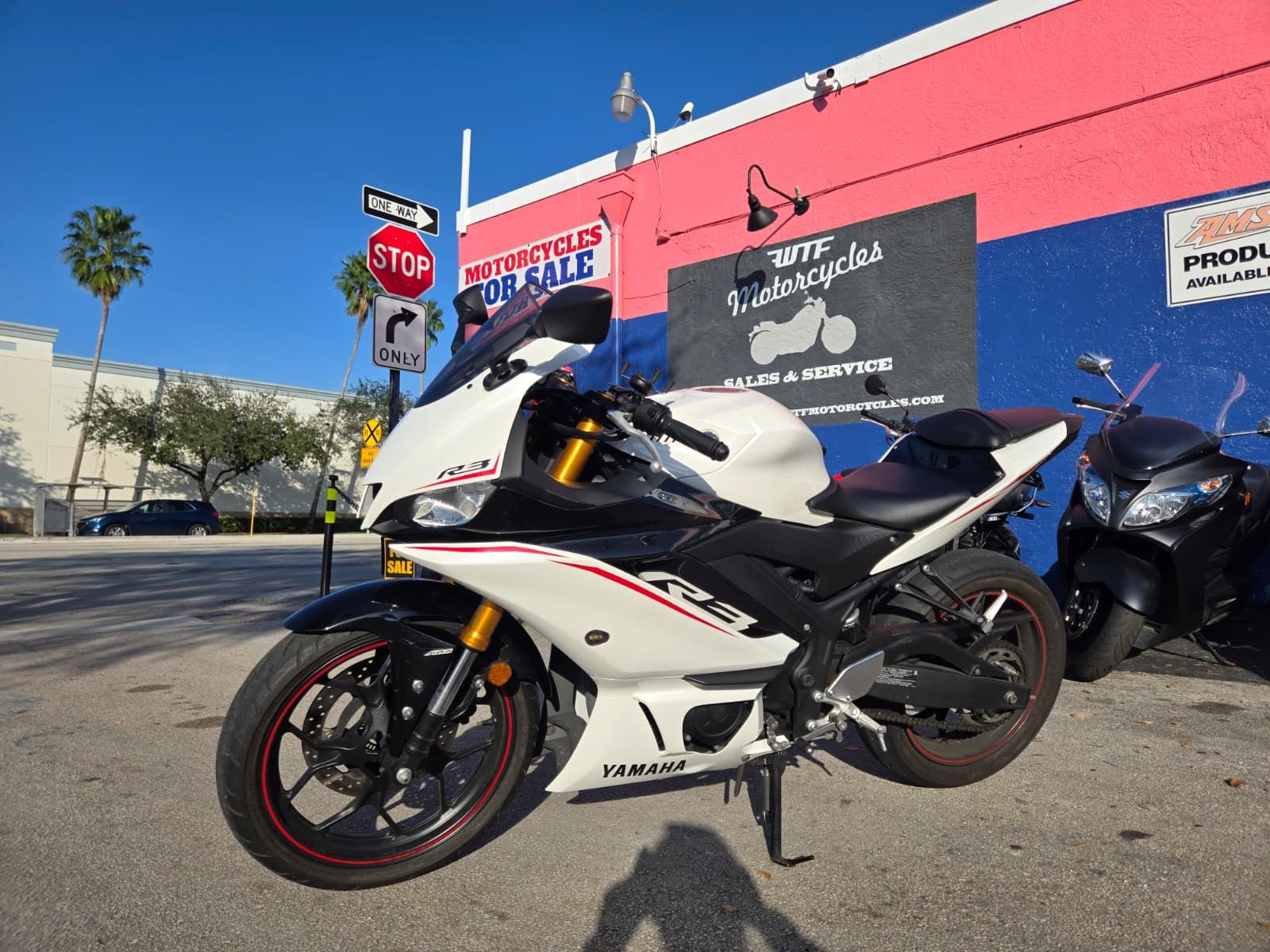 2019 Yamaha yzf r3, WHITE