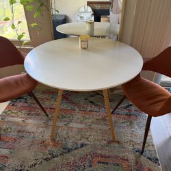 Table, Chair And Rug