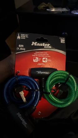 Bike locks with keys. Candados para bicicleta con llave.