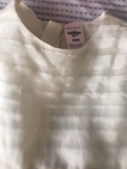 Oshkosh dress new -no tag 24 months.