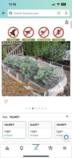 Garden Netting 10X30ft