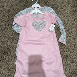 Girls Size 4/5T New Nightgowns 