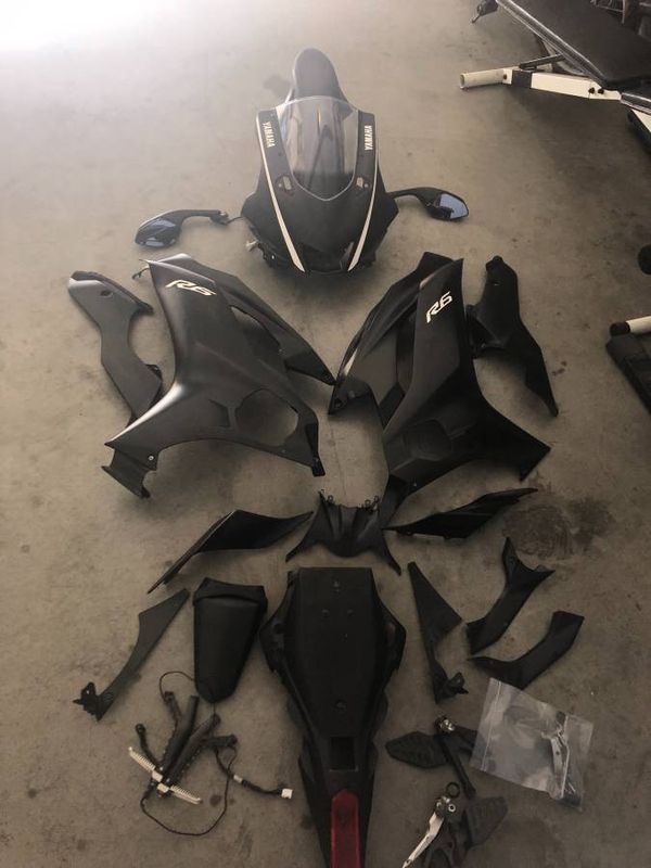 2017 yamaha r6 fairings