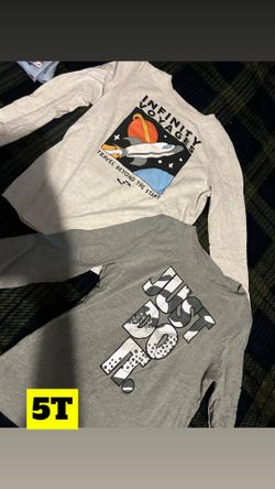 Boys 5T long sleeves