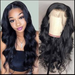 Human Hair Lace Frontal Wig Body Wave 