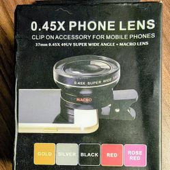 Mobile Phone Lens Kit 0.45x Ultra Wide