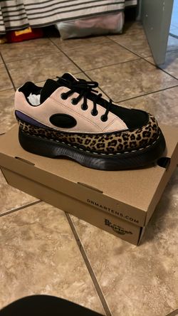 Dr Martens Leopard Shoes