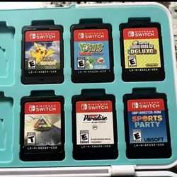  New Super Mario Bros Deluxe Pokemon Pikachu Yoshi Burnout Paradise Nintendo Switch