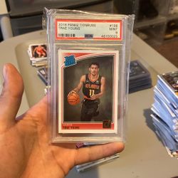 Trae Young PSA 9 2018 Donruss No. 198 Rookie RC 
