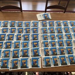 1980 Star War Card Wrappers Only