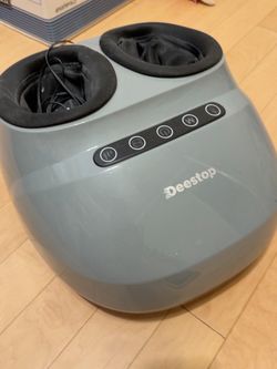 Deestop Shiatsu Foot Massager with Heat & Air Compression