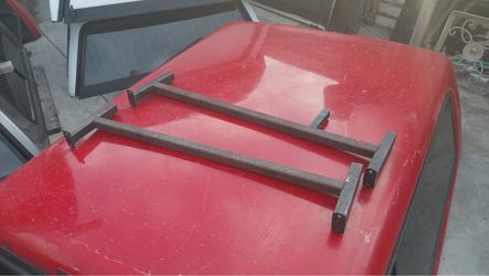 Camper shell roof racks
